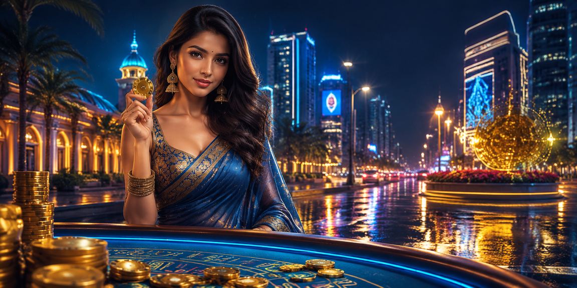 Bangalore city nightlife with digital payment advertisements