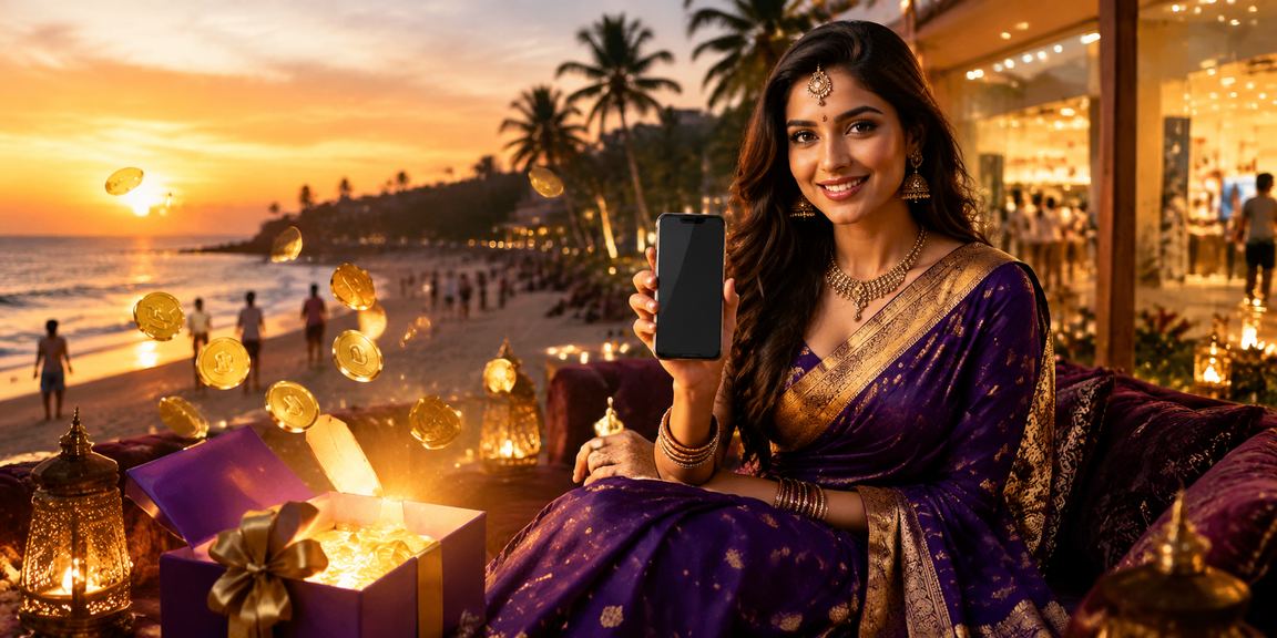 Goa beach casino players using mobile app and payment wallets