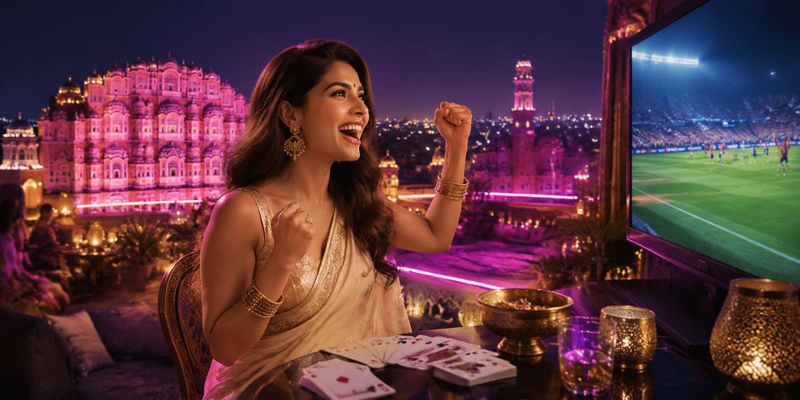 Jaipur Teen Patti game with traditional attire
