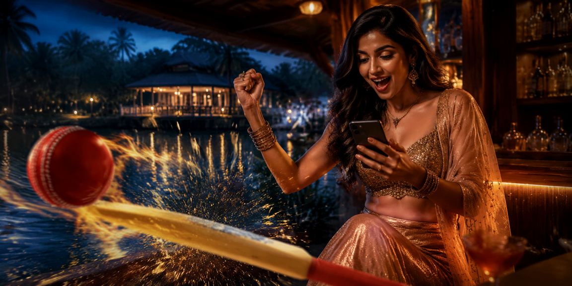 Kerala cricket betting with lively bollywood style entertainment